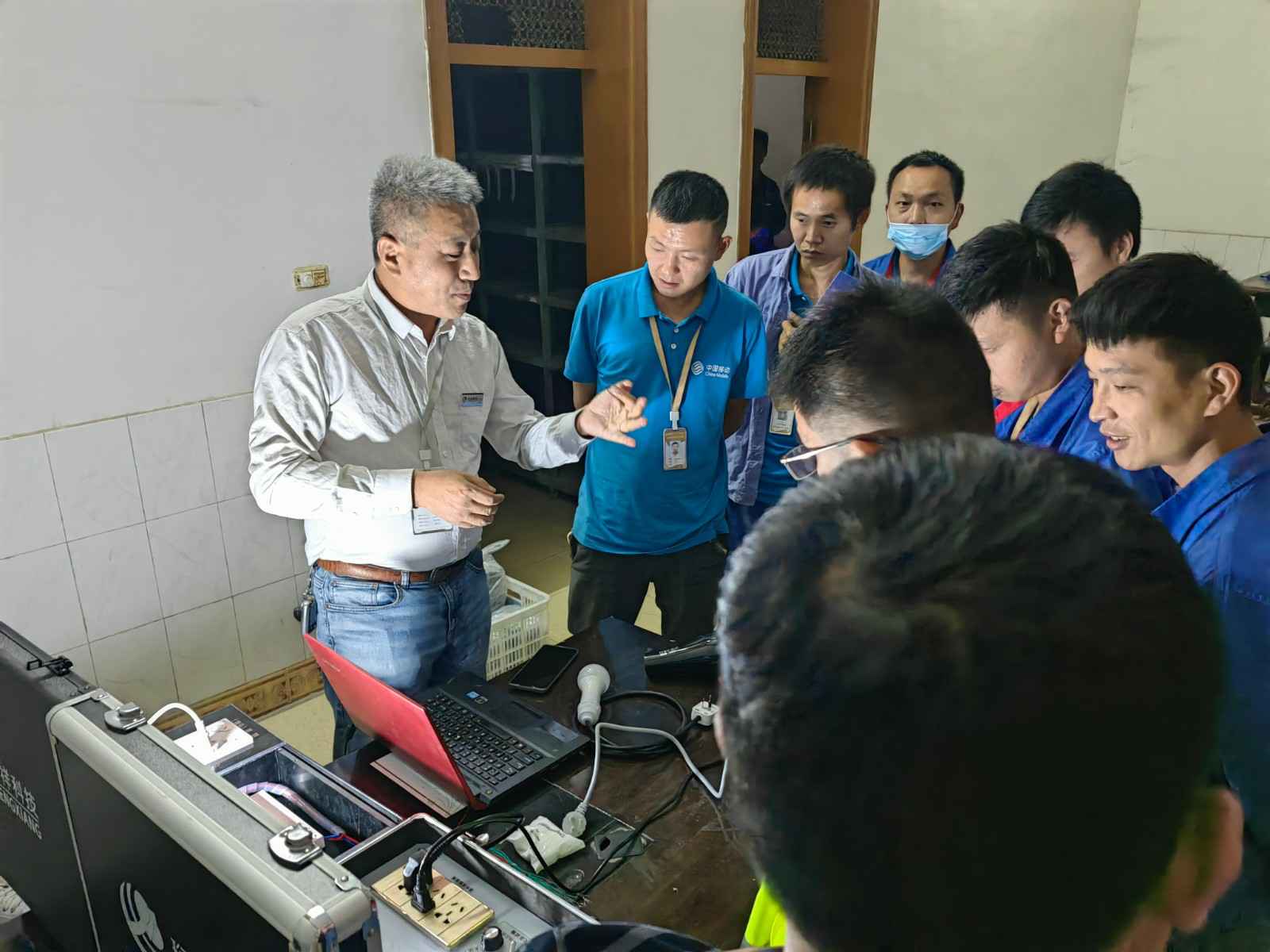 济南宇涛高效教学培训有限公司为中移铁通有限公司安全用电培训